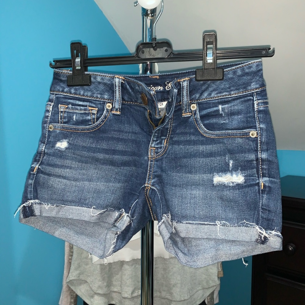 Super comfy jean shorts